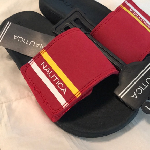 NWT Nautica Cecil Youth Slip-on Sandals, Sz 1 - Picture 4 of 6